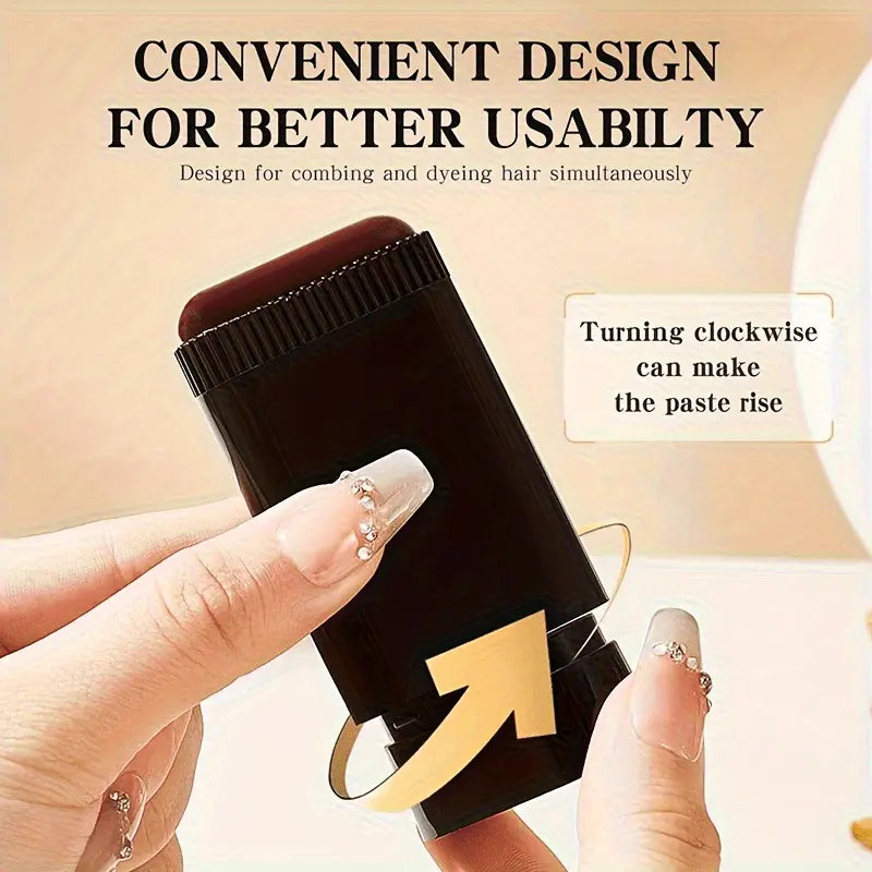 2 in 1 dye hair comb stick