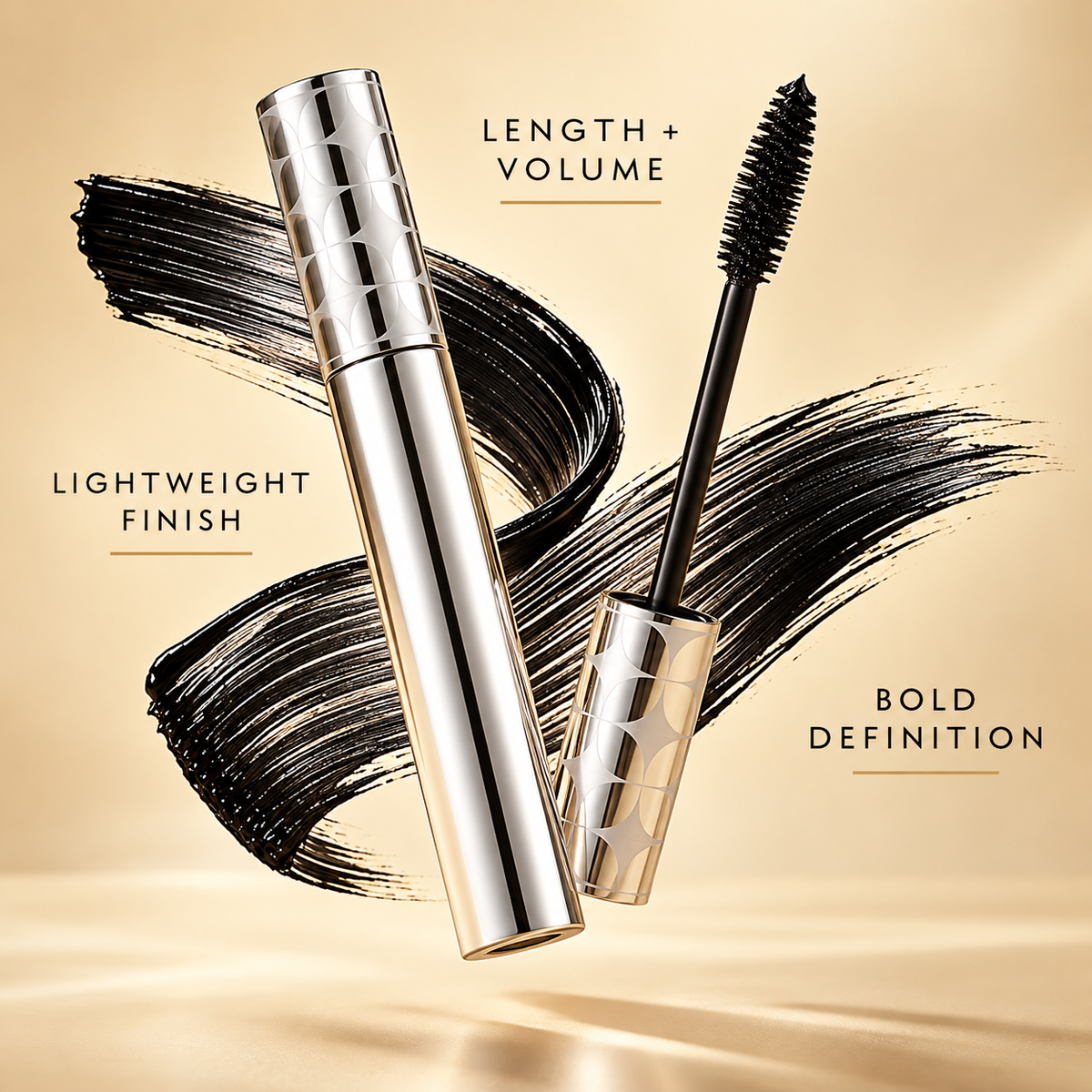 4D Volumizing Curling Mascara, 3s Volume & Curl. 24H Hold.