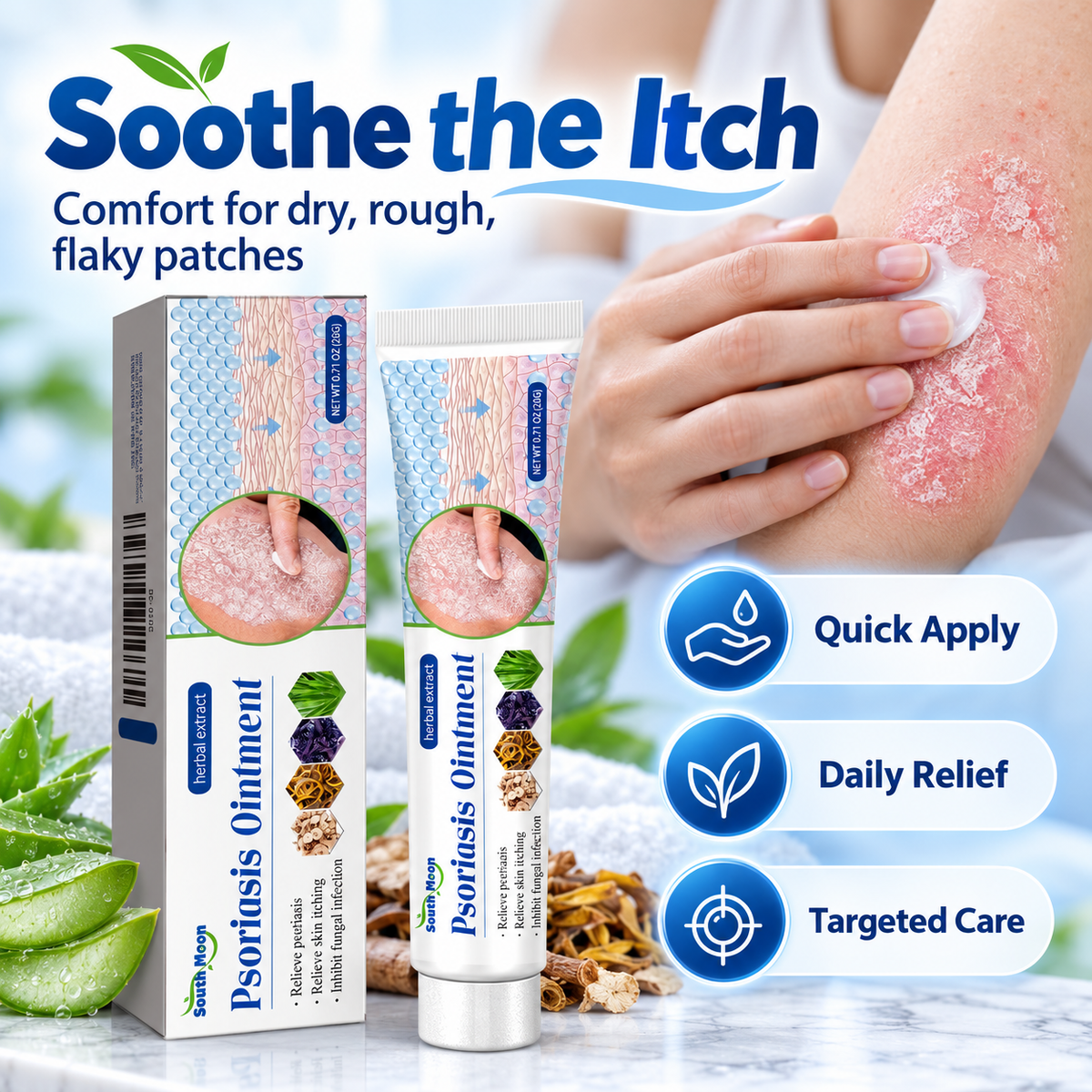 Psoriasis Ointments Sensitive Skin Soothing Care Cream