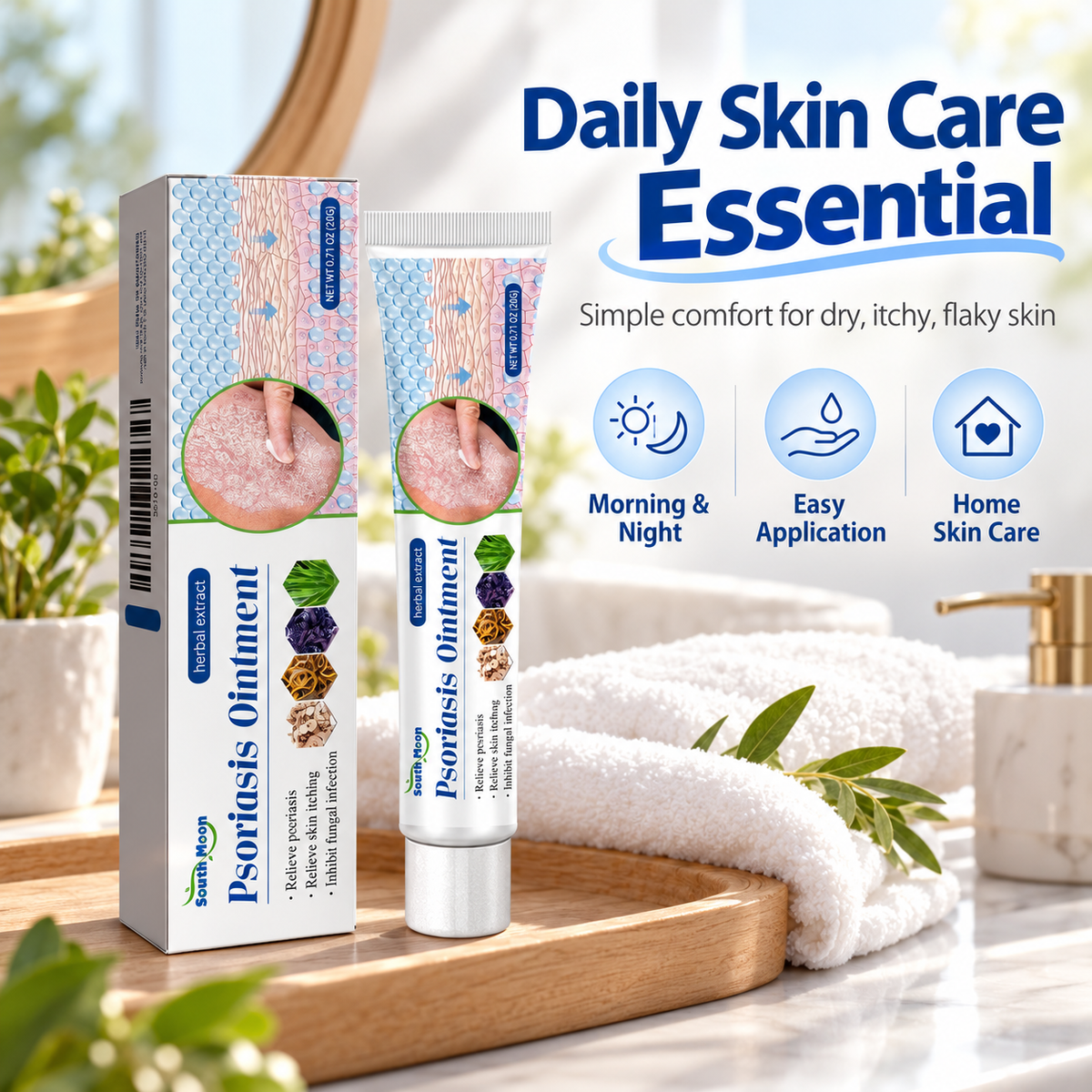 Psoriasis Ointments Sensitive Skin Soothing Care Cream