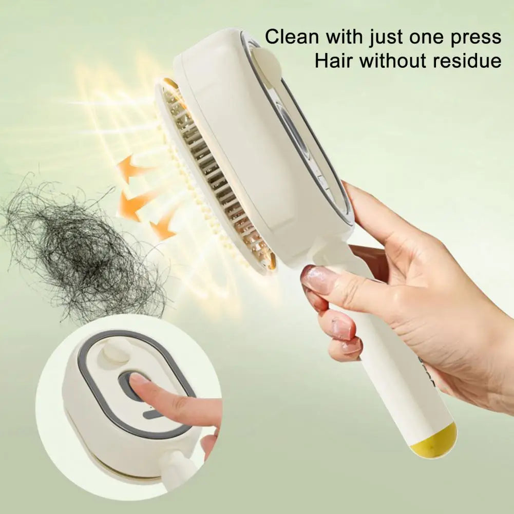 GlowBrush™ Massage Comb 💆♀️✨ — Mist, Massage & Detangle