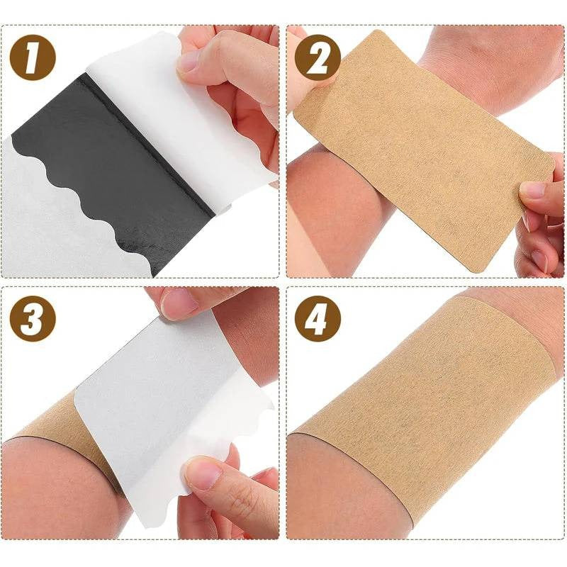 Ginger plasters for pain relief