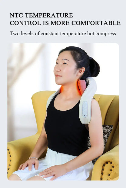 Neck Shoulder Back Waist Kneading Massager