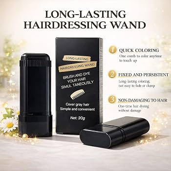 2 in 1 dye hair comb stick