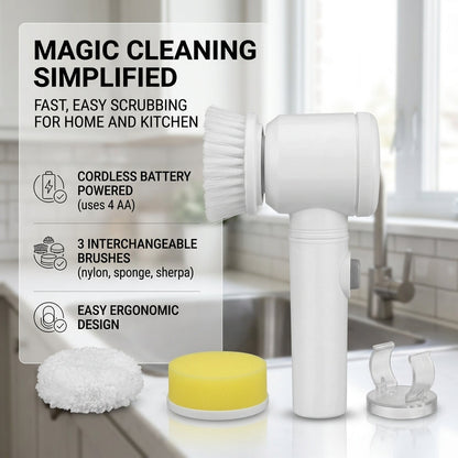 3-in-1 Magic Electric Brush