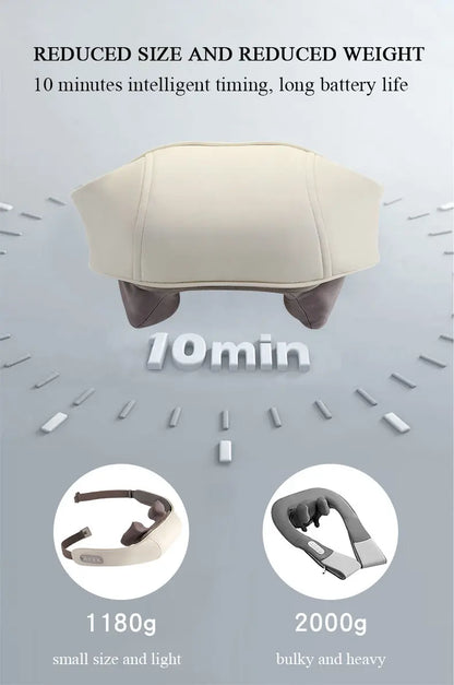Neck Shoulder Back Waist Kneading Massager