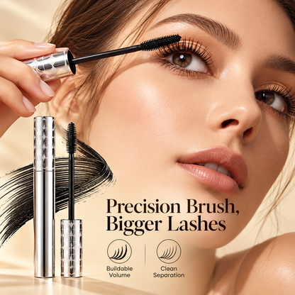 4D Volumizing Curling Mascara, 3s Volume & Curl. 24H Hold.