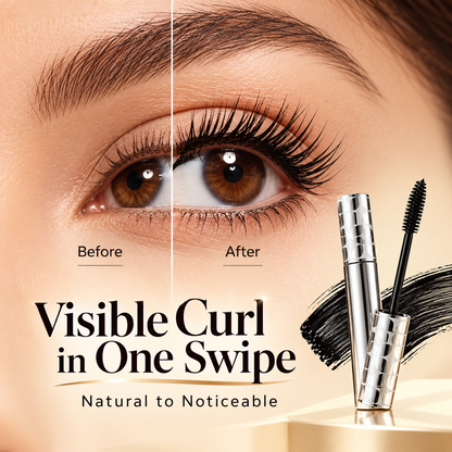 4D Volumizing Curling Mascara, 3s Volume & Curl. 24H Hold.