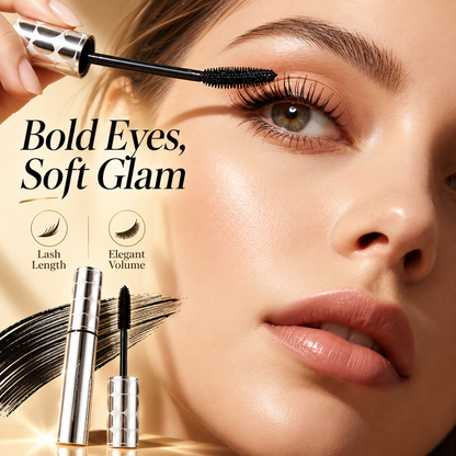 4D Volumizing Curling Mascara, 3s Volume & Curl. 24H Hold.