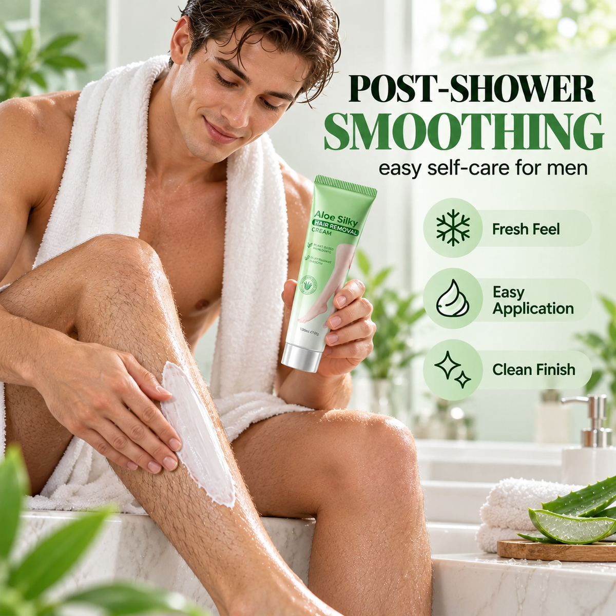 Gentle Aloe Vera Hair Removal Cream