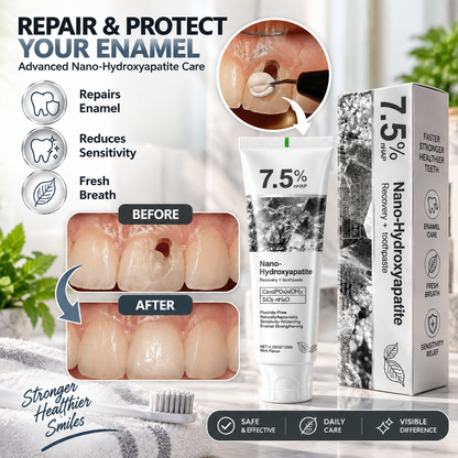 Nano-Hydroxyapatite Repairing Toothpaste
