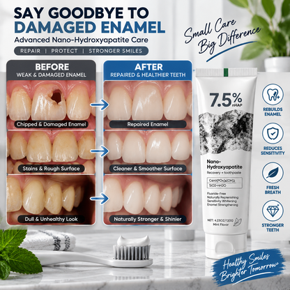 Nano-Hydroxyapatite Repairing Toothpaste