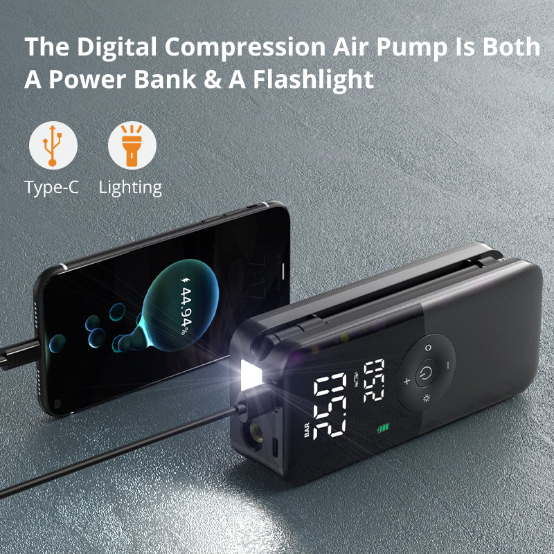 Portable Digital Air Compressor Tire Inflator