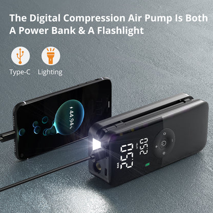 Portable Digital Air Compressor Tire Inflator