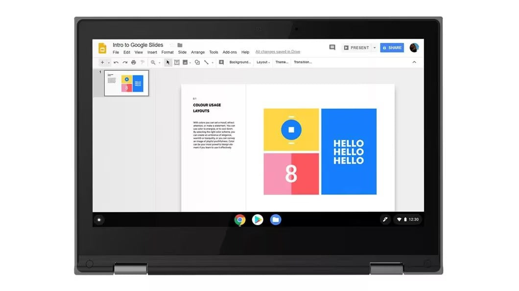 Lenovo 300e Chromebook Touch 360 4gb ram 32gb storage updates available