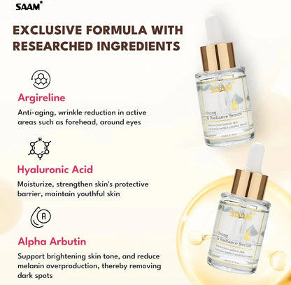 SAAM Young and Radiance Serum