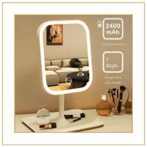 Modern Desktop Vanity Touching Mirror for Women's Dressing Table