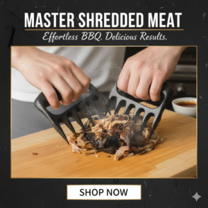 Ultimate Manual Meat Shredder and Puller for BBQ & Roasting